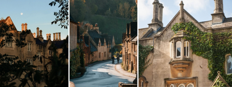 Images of Bath and The Bath Priory Hotel in Autumn sunlight