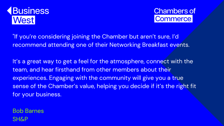 Bob Barnes, Chamber Event Testimonial