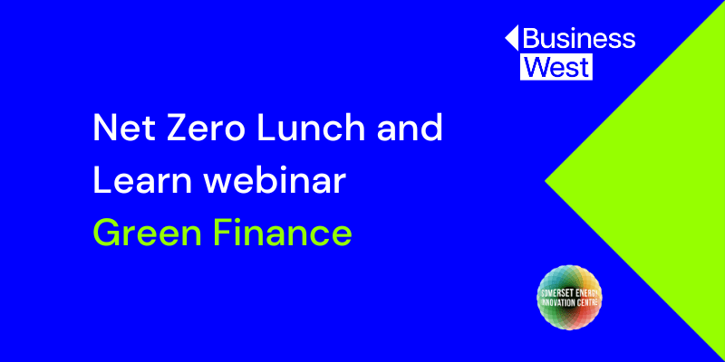 lunch and learn webinar - green finance - resource banner