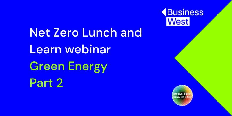 Lunch and Learn - Green Energy